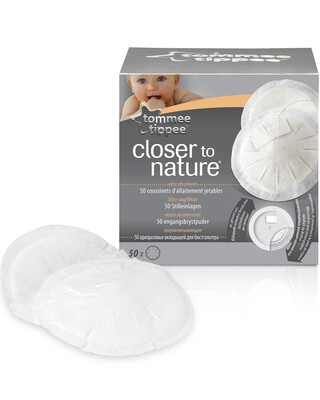 Tommee Tippee Closer To Nature Breastpads 50pcs BPA